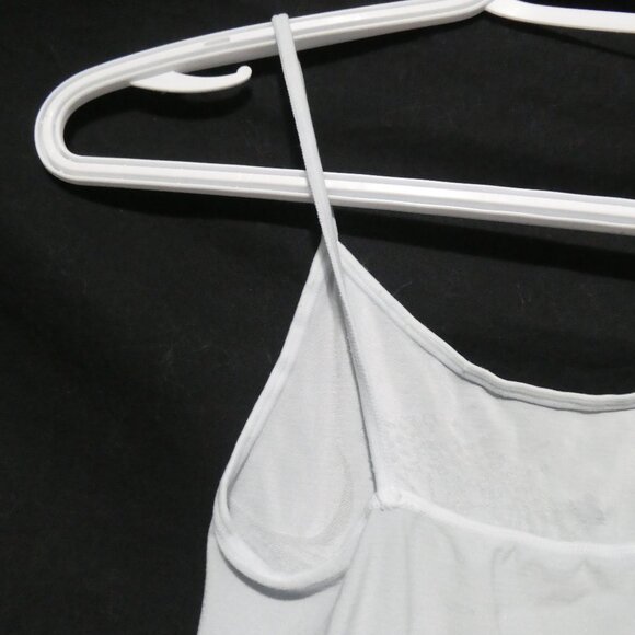 Light Blue Stitched Floral Spaghetti Strap Cami - Camisole | xs - extra small - Picture 9 of 14